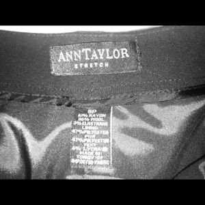 Ann Taylor black skirt 8p “